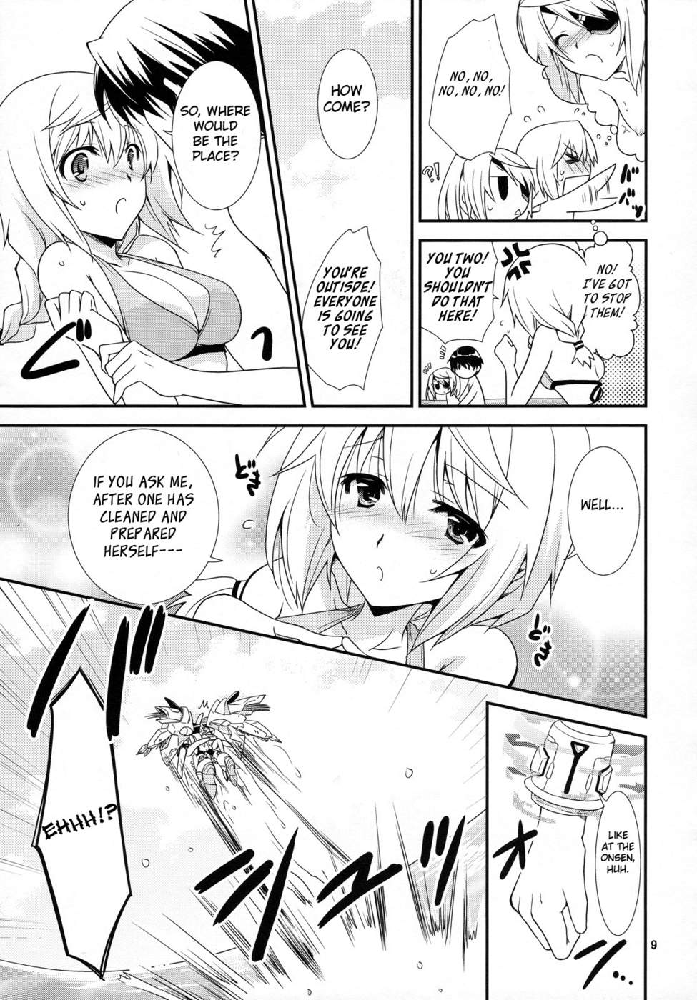 Hentai Manga Comic-CharlXLauXSummer Sea !-Read-8